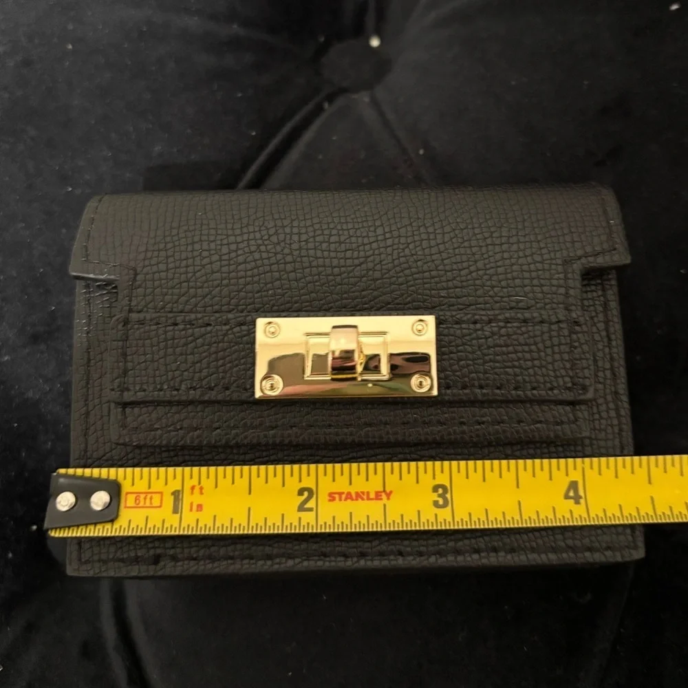 Black Wallet Card case